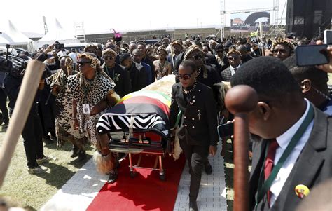 Mangosuthu Buthelezi, a controversial South African political figure, laid to rest